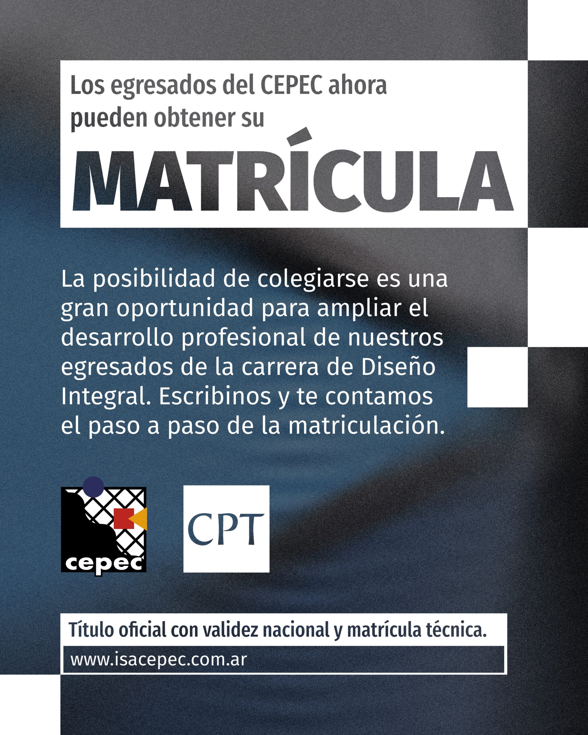 Los egresados del CEPEC ahora pueden colegiarse